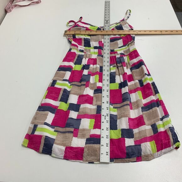 Splendid Geo Pattern Cami Dress Womens XS Extra Small Lined Adjustable Straps - Picture 8 of 16